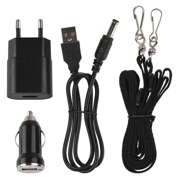 Įkraunamas žibintas 300 lm, 2400 mAh