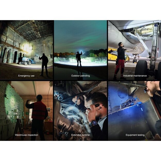 Fenix ​​​​WF25RM LED žibintuvėlis su UV šviesa ir įkrovimo stotele