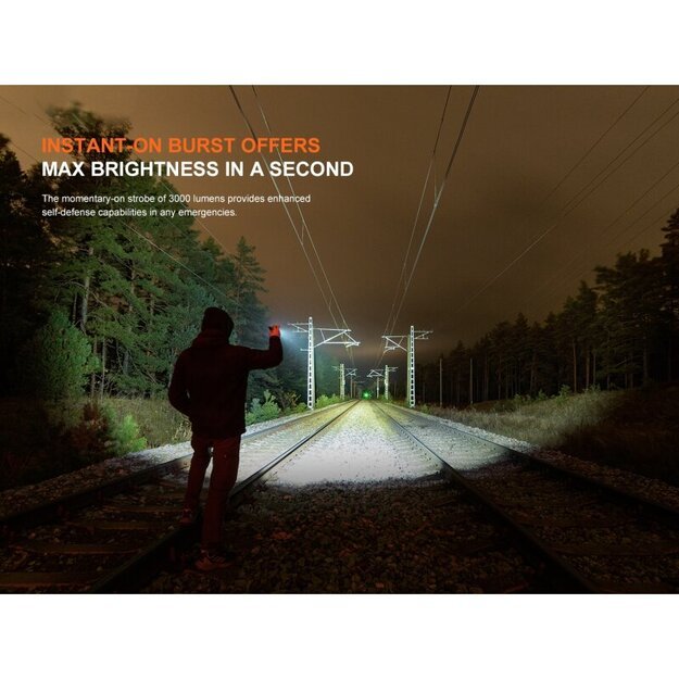 Fenix ​​​​WF25RM LED žibintuvėlis su UV šviesa ir įkrovimo stotele