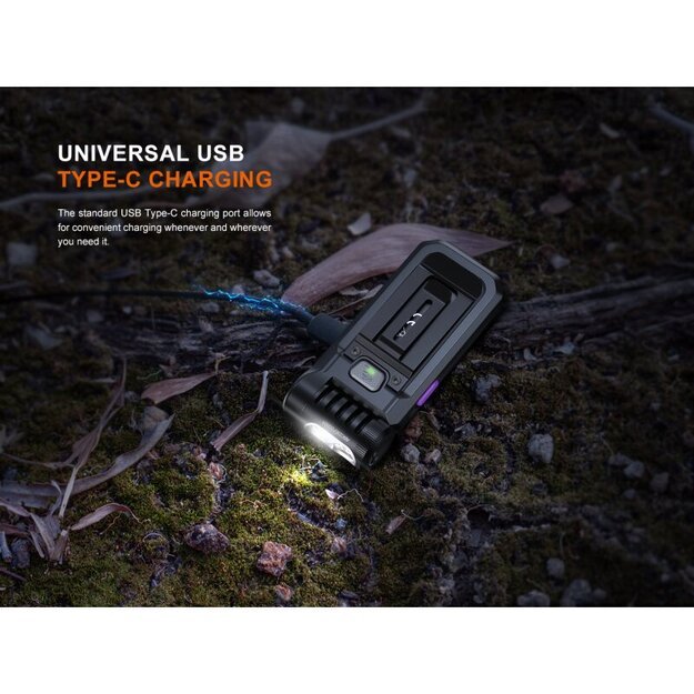 Fenix SW05R-UV White and UV LED Flashlight, green