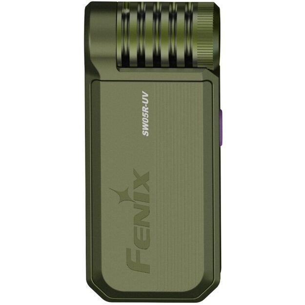 Fenix SW05R-UV White and UV LED Flashlight, green
