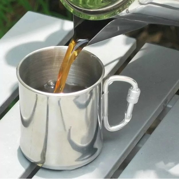 Puodelis su karabinu 250ml