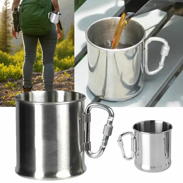 Puodelis su karabinu 250ml