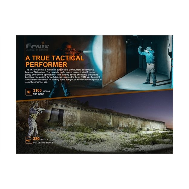 Fenix TK16 V2.0 flashlight 