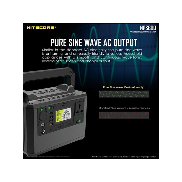 Nitecore NPS600 Power Station - 165000mAh 165Ah