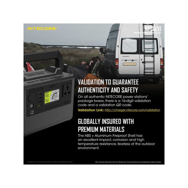 Nitecore NPS600 Power Station - 165000mAh 165Ah