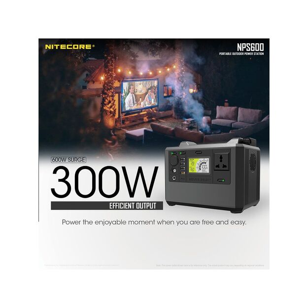 Nitecore NPS600 Power Station - 165000mAh 165Ah