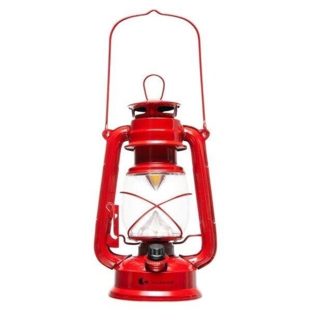 Stovyklavimo žibintas Falcon Eye RETRO II FCL0023, raudonas