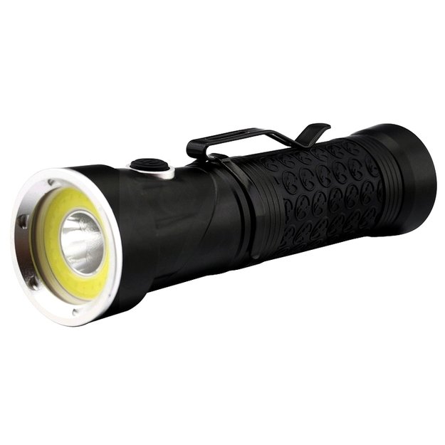 Žibintuvėlis ENTAC 5W 90° 3AAA Alu 500lm