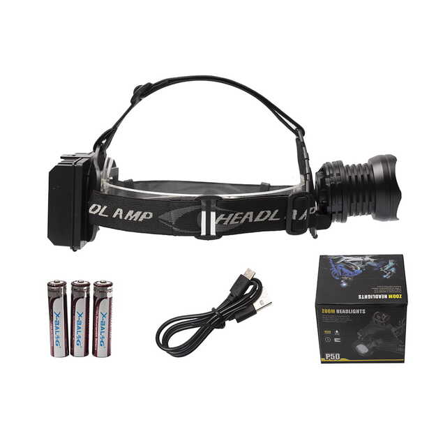 Žibintuvėlis ant galvos X-BALOG T70-P70