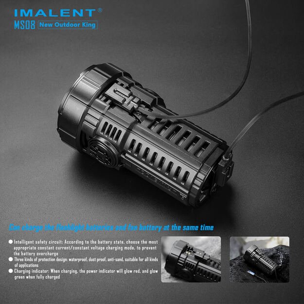 Imalent MS08 34000lm flashlight