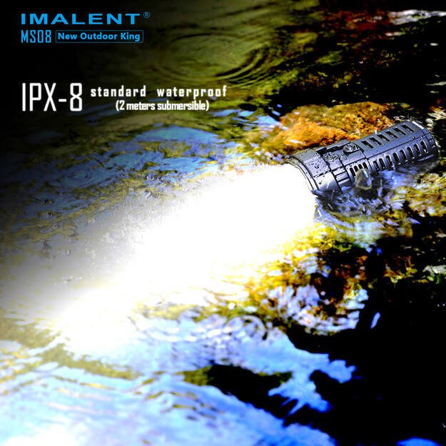 Imalent MS08 34000lm flashlight