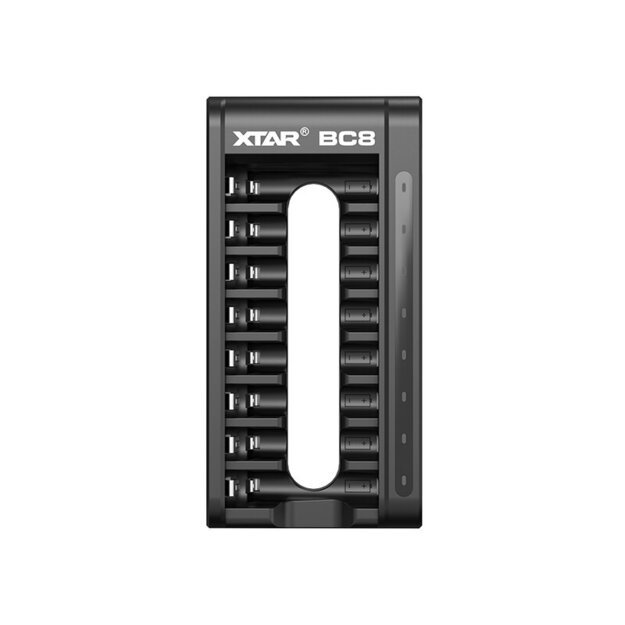 Зарядное устройство XTAR BC8 для литий-ионных аккумуляторов 1,5 В типа AA/AAA