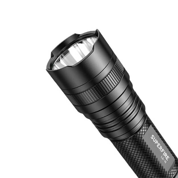 Superfire handheld flashlight L6-H, 750lm, USB-C