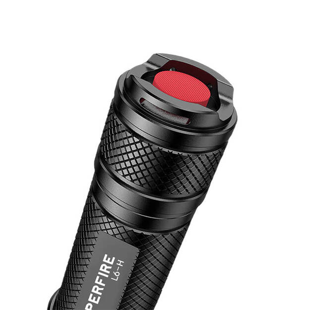 Superfire handheld flashlight L6-H, 750lm, USB-C