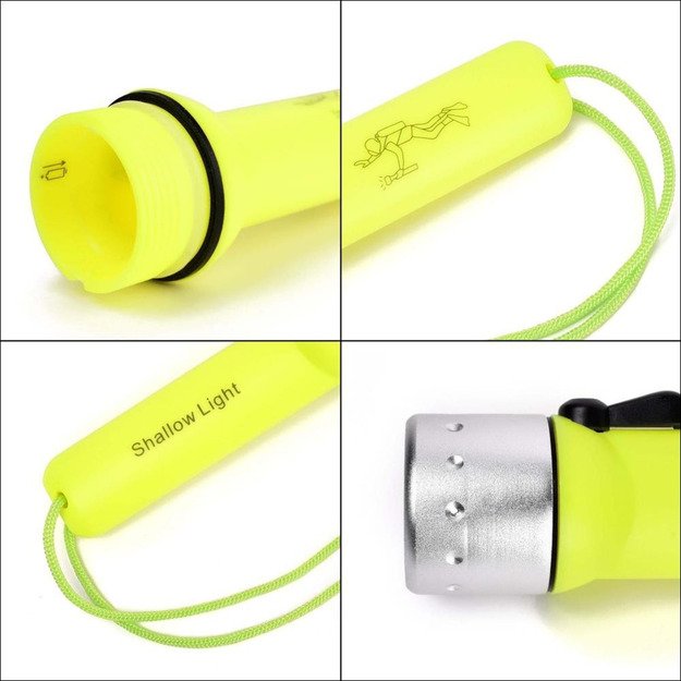 Povandeninis žibintuvėlis Cree XPE Q5