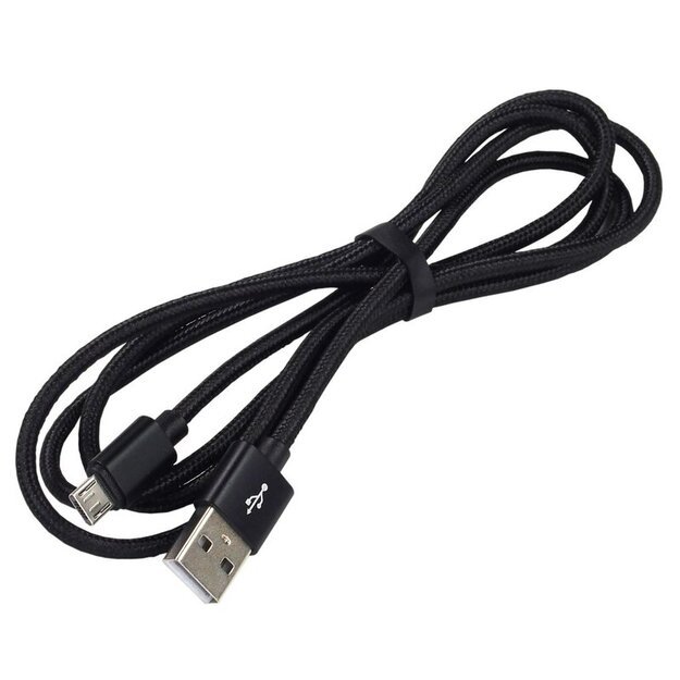 EverActive 2m pintas kabelis USB - micro-USB 2.4A CBB-2MB