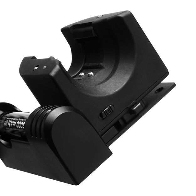 Įkraunamas Mactronic patrulinis žibintuvėlis su įkrovimo stotele Patrol charger+