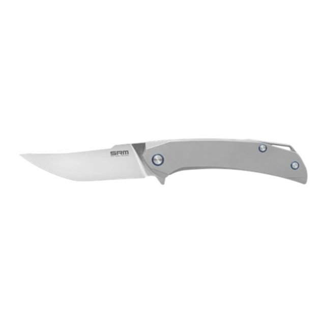 SRM 1411-TZ folding knife ASIKA Titanium