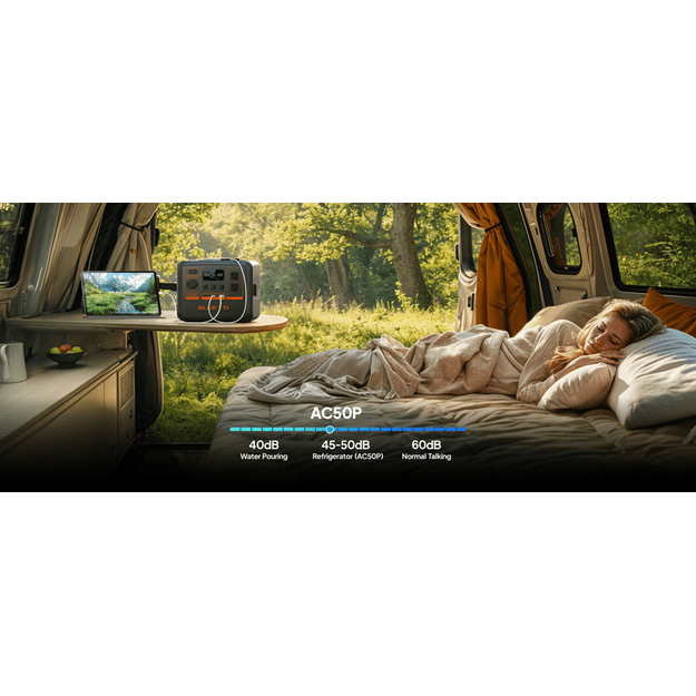 BLUETTI AC50P Kilnojama energijos stotelė 700W 504Wh LiFePO4