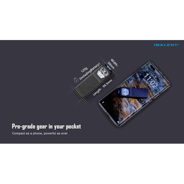 IMALENT GR36 žibintuvėlis EDC Gear