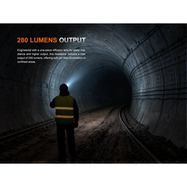 Fenix ​​WH35RE žibintuvėlis ant galvos, sprogiai aplinkai