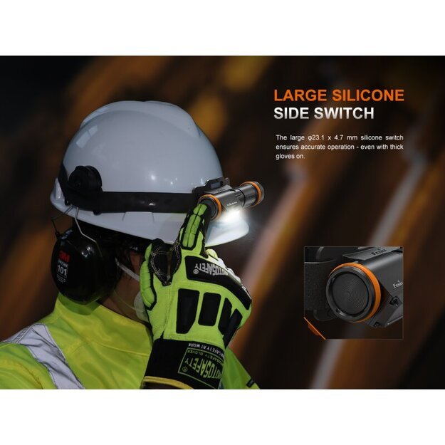 Fenix ​​WH35RE žibintuvėlis ant galvos, sprogiai aplinkai