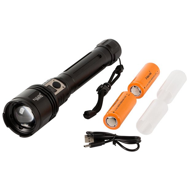 LED žibintuvėlis XHP160 CREE