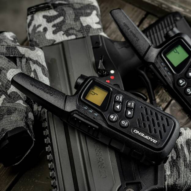 Baofeng BF-T25E PMR radios, 2 pcs. Black
