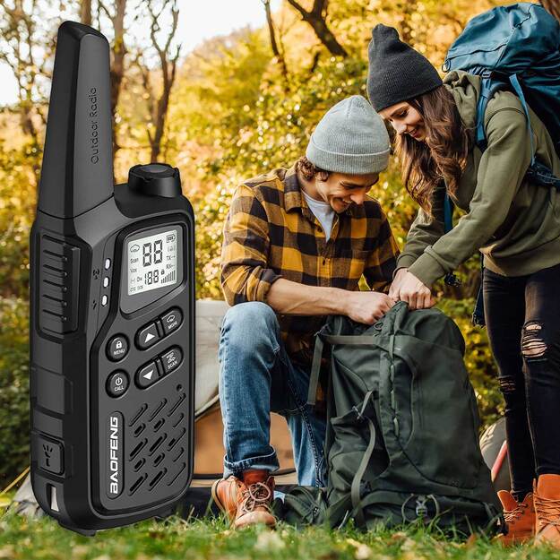 Baofeng BF-T25E PMR radios, 2 pcs. Black