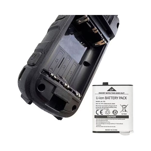 Baofeng BF-T25E PMR radios, 2 pcs. Black