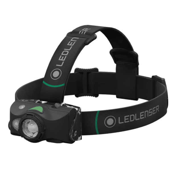 LED Lenser MH8 LED žibintas - juodas