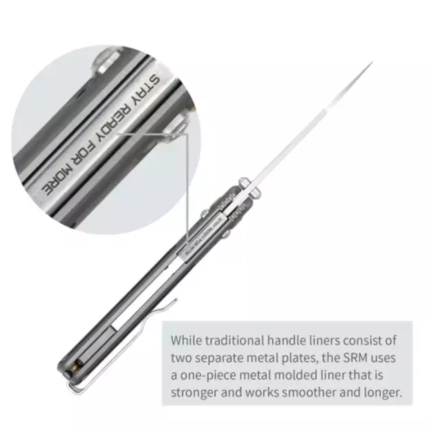 SRM 259L-AK sulenkiamas peilis