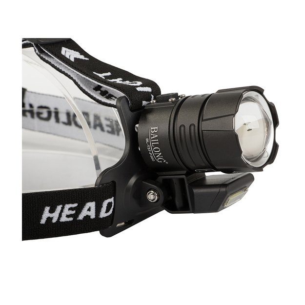 Žibintuvėlis ant galvos XHP360 USB įkraunamas