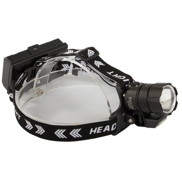 Žibintuvėlis ant galvos XHP360 USB įkraunamas