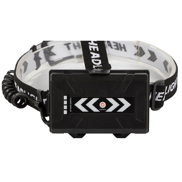 Žibintuvėlis ant galvos XHP360 USB įkraunamas