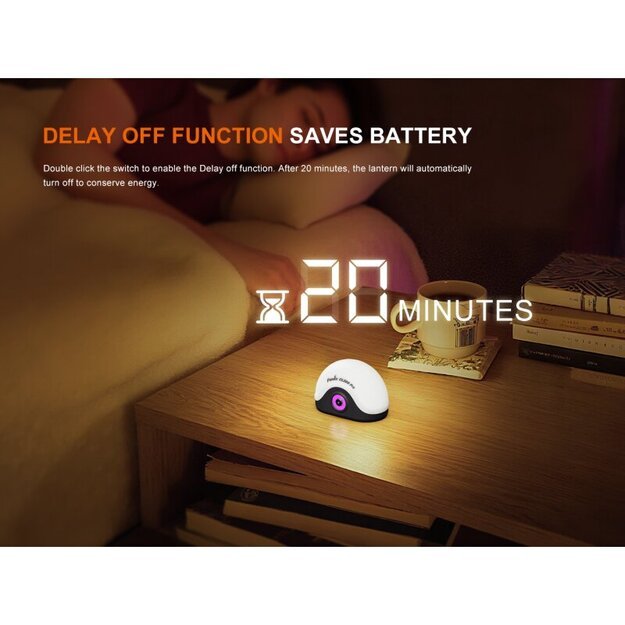 Fenix ​​CL20R Pro LED stovyklavimo žibintas Žalias