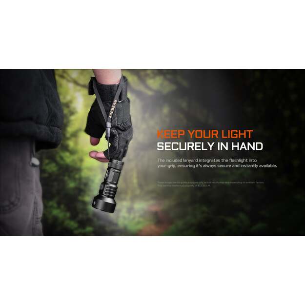 Acebeam E10 2.0 didelio nuotolio kompaktiškas EDC žibintuvėlis