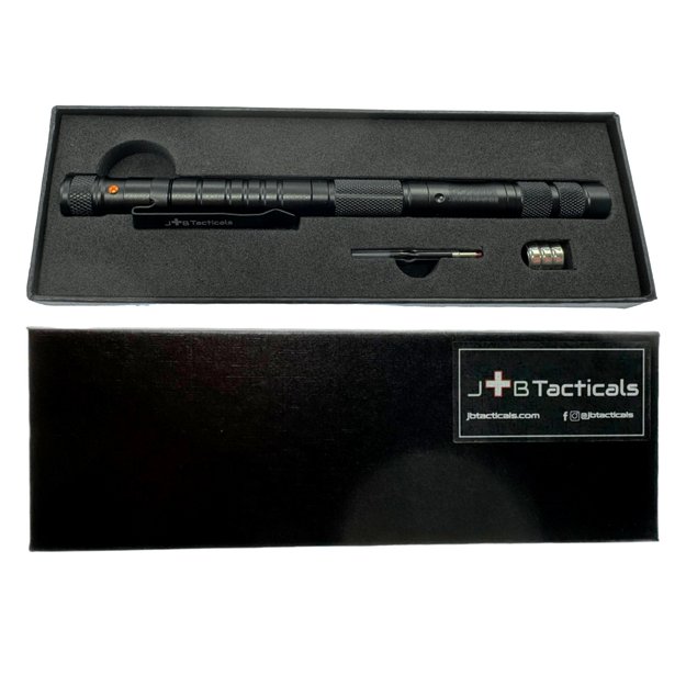 JB Tacticals Kubotan – profesionalus 10-in-1 taktinis rašiklis JB-03