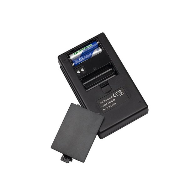 Elektroninės svarstyklės 0.1g/500g 2xAAA