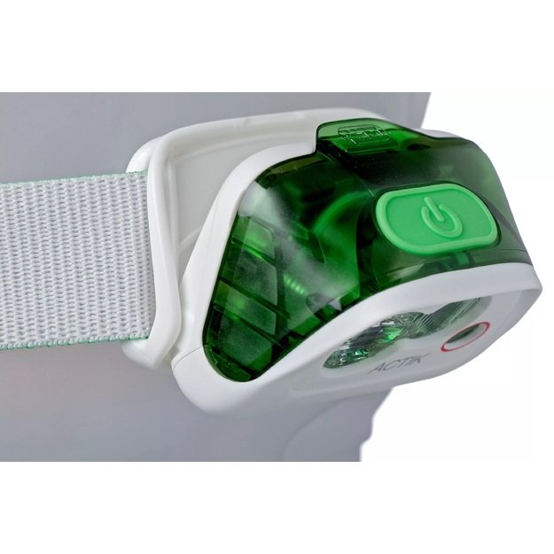 PETZL Actik prožektorius ant galvos 350 lm, žalia - balta