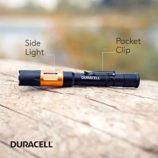 Фонарик Duracell Pen Light DW100SE (+2 батарейки AAA) IPX4 CRI80 (100 лм)
