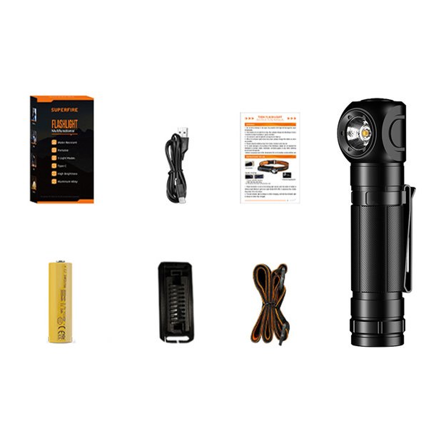 Latarka Superfire TH04-U