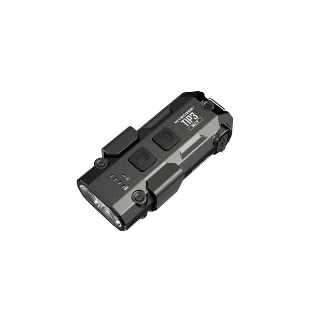 Фонарик NITECORE TIP3 с несколькими цветами, черный.
