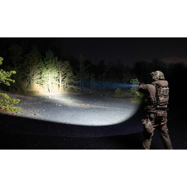 Olight PL X žibintuvėlis ant ginklo