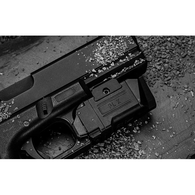 Olight PL X žibintuvėlis ant ginklo