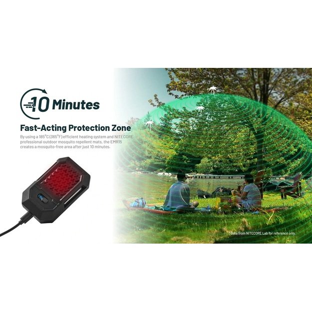 Nitecore EMR15 – mosquito repellent