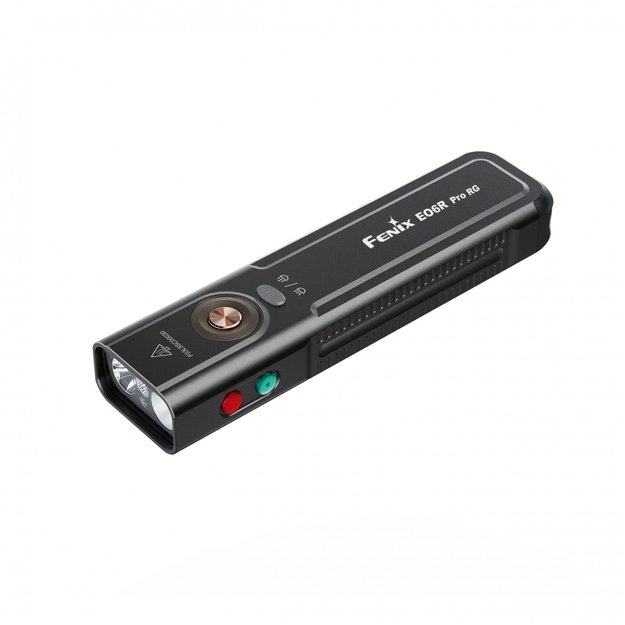 Фонарик Fenix E06R PRO RG LED, Черный