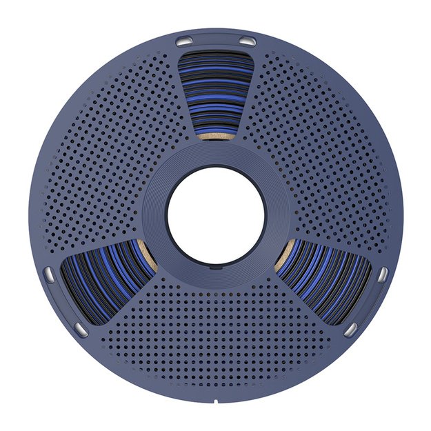 Sunlu PLA+ Silk Dual Color Filament (Black and Blue)