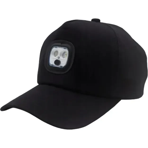 Kepuraitė su LED žibintuvėliu